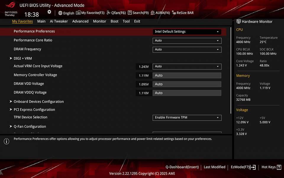 ASUS ROG STRIX B860-F GAMING WIFI-4