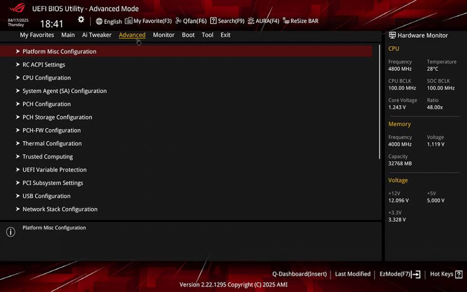 ASUS ROG STRIX B860-F GAMING WIFI-4