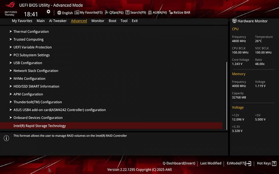 ASUS ROG STRIX B860-F GAMING WIFI-4