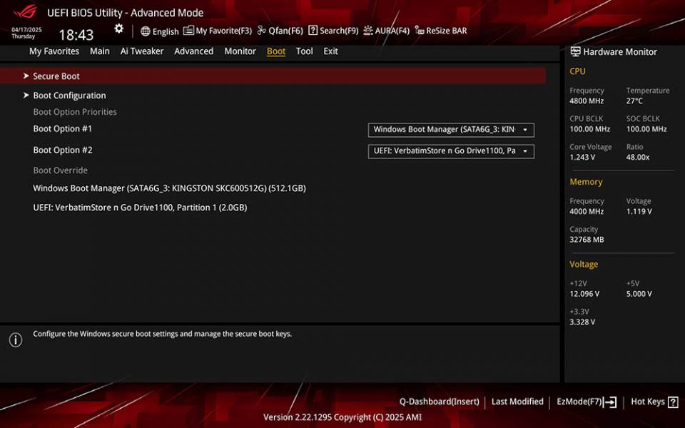 ASUS ROG STRIX B860-F GAMING WIFI-4