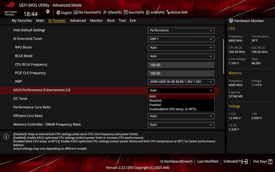 ASUS ROG STRIX B860-F GAMING WIFI-4