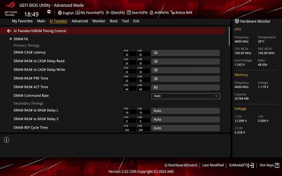 ASUS ROG STRIX B860-F GAMING WIFI-4