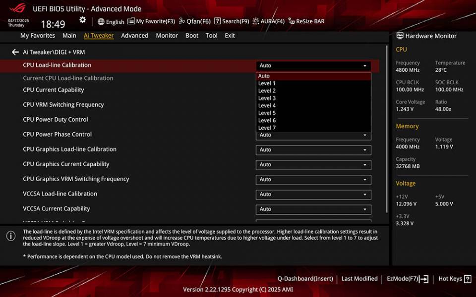 ASUS ROG STRIX B860-F GAMING WIFI-4