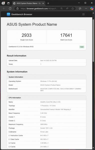 ASUS ROG STRIX B860-F GAMING WIFI-8