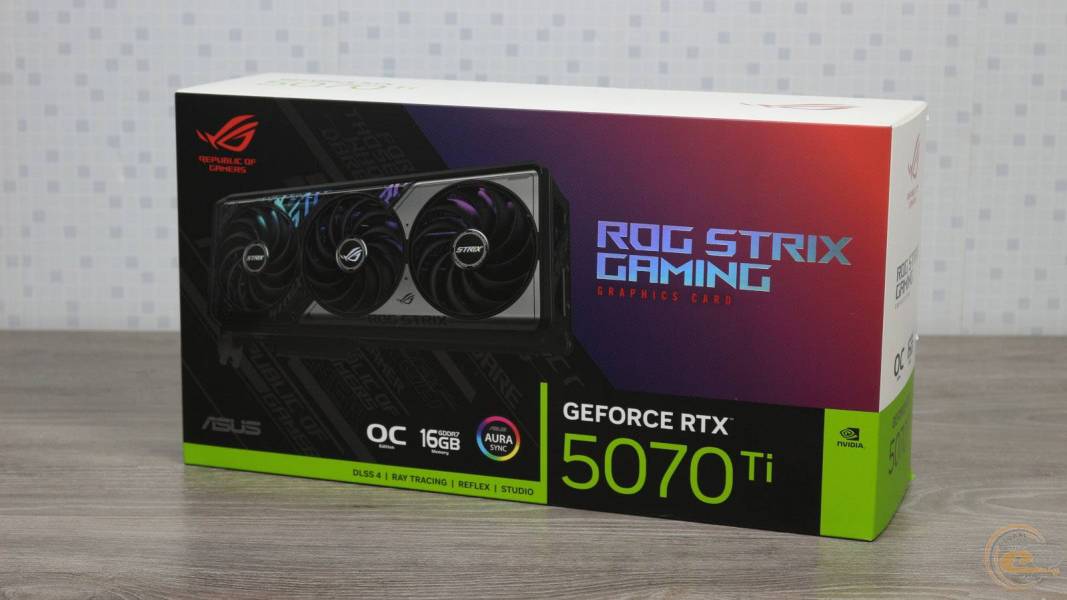 ASUS ROG Strix GeForce RTX 5070 Ti 16GB GDDR7 OC-1