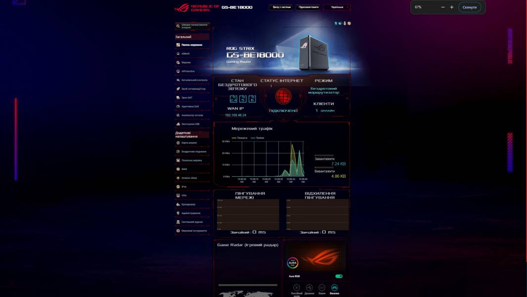 ASUS ROG STRIX GS-BE18000-4