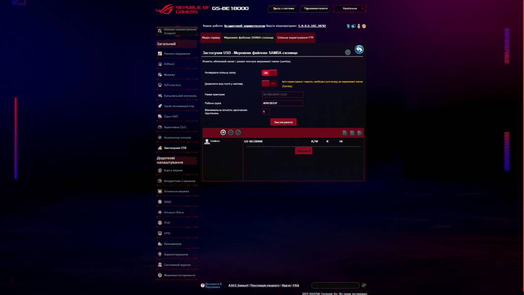 ASUS ROG STRIX GS-BE18000-4