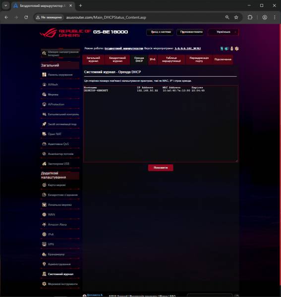 ASUS ROG STRIX GS-BE18000-4