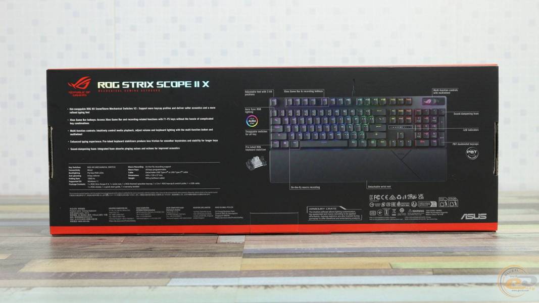 ASUS ROG Strix Scope II X-1