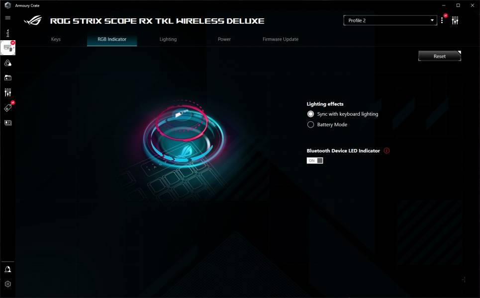 ASUS ROG STRIX SCOPE RX TKL WIRELESS DELUXE2