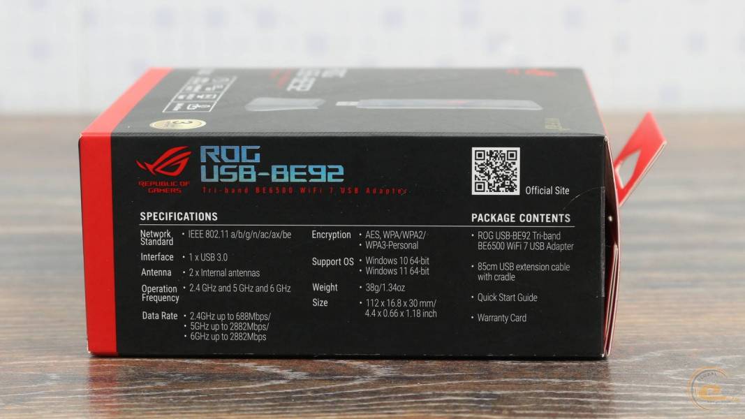 ASUS ROG USB-BE92-1