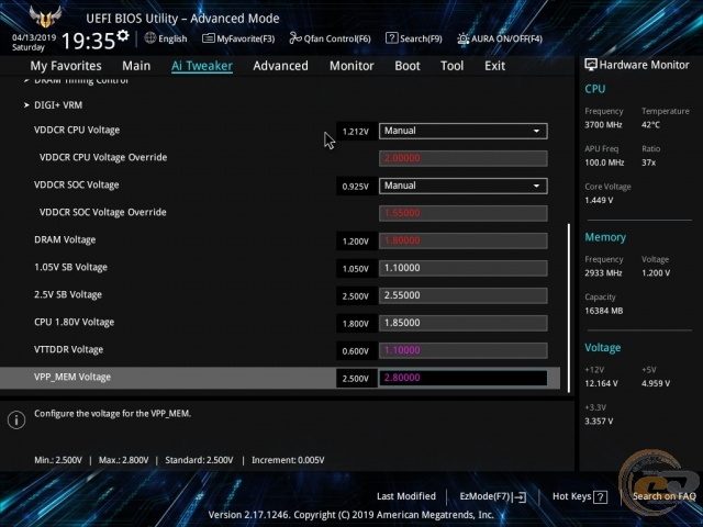 ASUS TUF B450-PRO GAMING