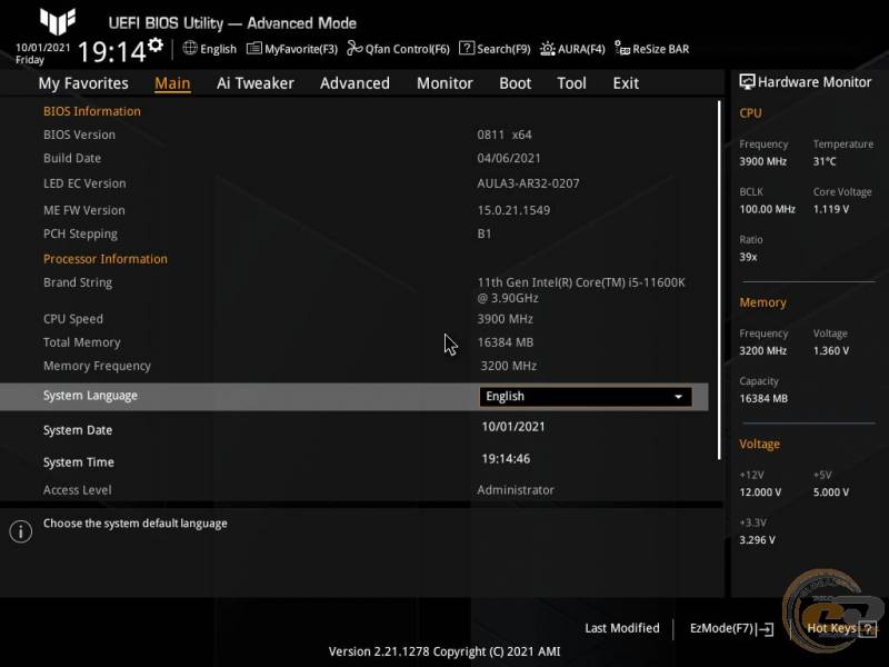ASUS TUF GAMING B560M-PLUS