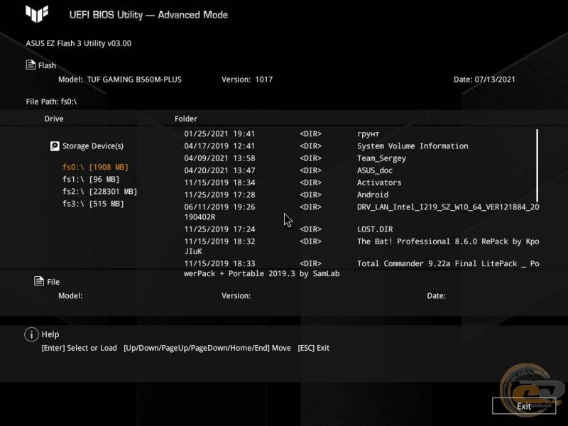 ASUS TUF GAMING B560M-PLUS