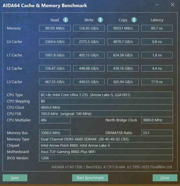 ASUS TUF GAMING B860-PLUS WIFI-6