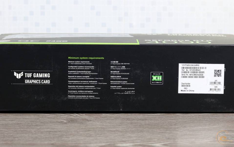 ASUS TUF Gaming GeForce RTX 4090 OC1
