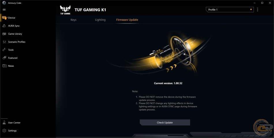 ASUS TUF Gaming K1-1