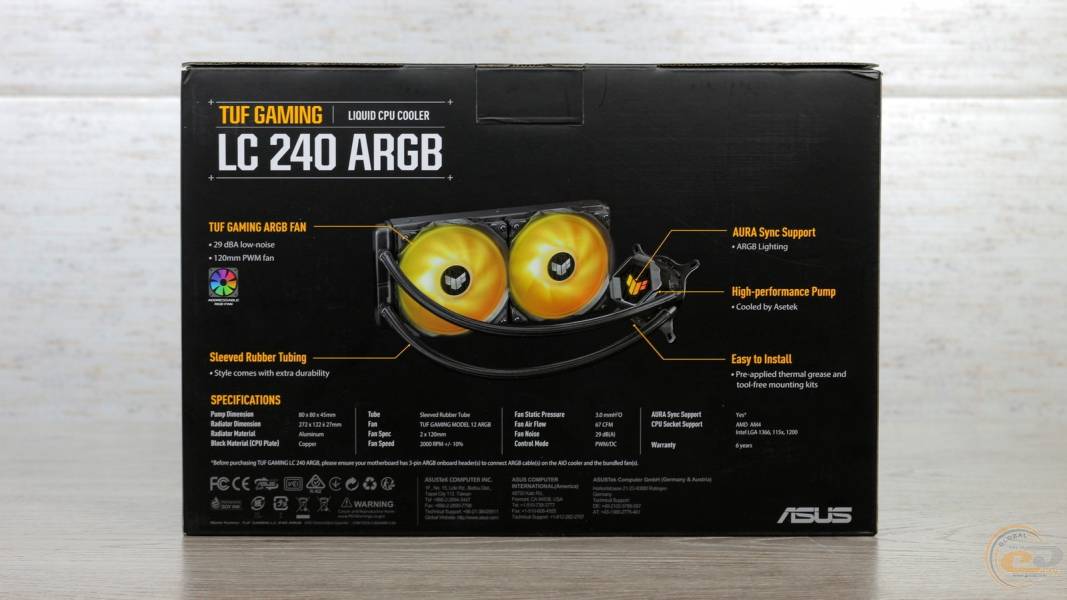 ASUS TUF Gaming LC 240 ARGB