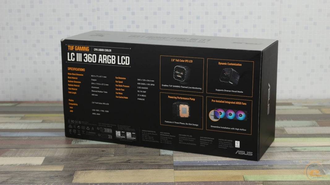 ASUS TUF Gaming LC III 360 ARGB LCD-1