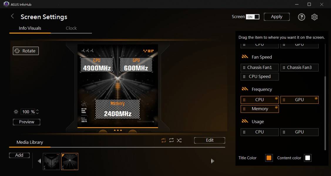 ASUS TUF Gaming LC III 360 ARGB LCD-3