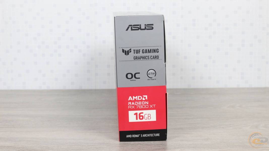ASUS TUF Gaming Radeon RX 7800 XT OC Edition 16GB GDDR6-1