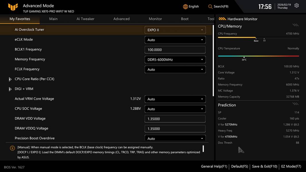 ASUS TUF GAMING X870-PRO WIFI7 W NEO -5