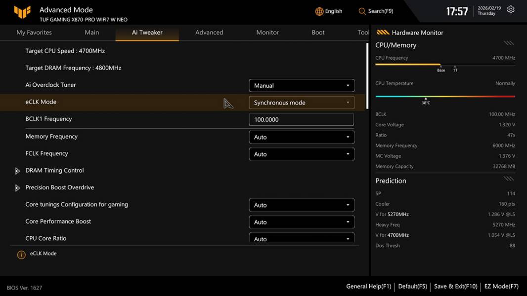 ASUS TUF GAMING X870-PRO WIFI7 W NEO -5