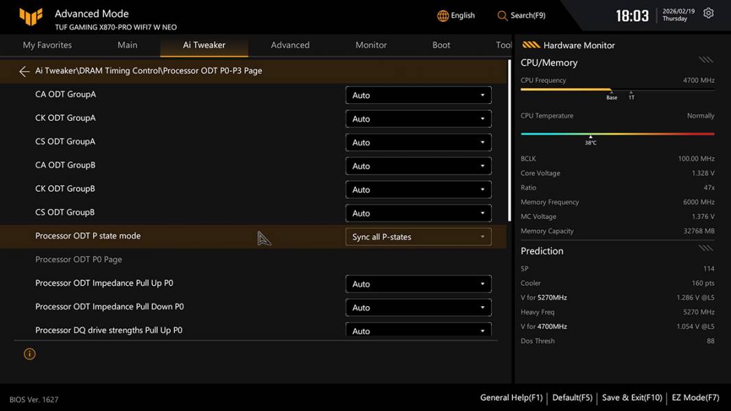 ASUS TUF GAMING X870-PRO WIFI7 W NEO -5