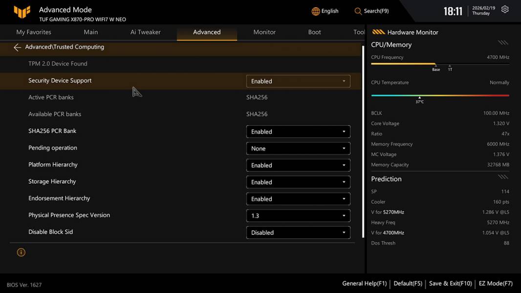 ASUS TUF GAMING X870-PRO WIFI7 W NEO -5
