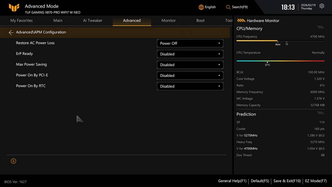 ASUS TUF GAMING X870-PRO WIFI7 W NEO -5