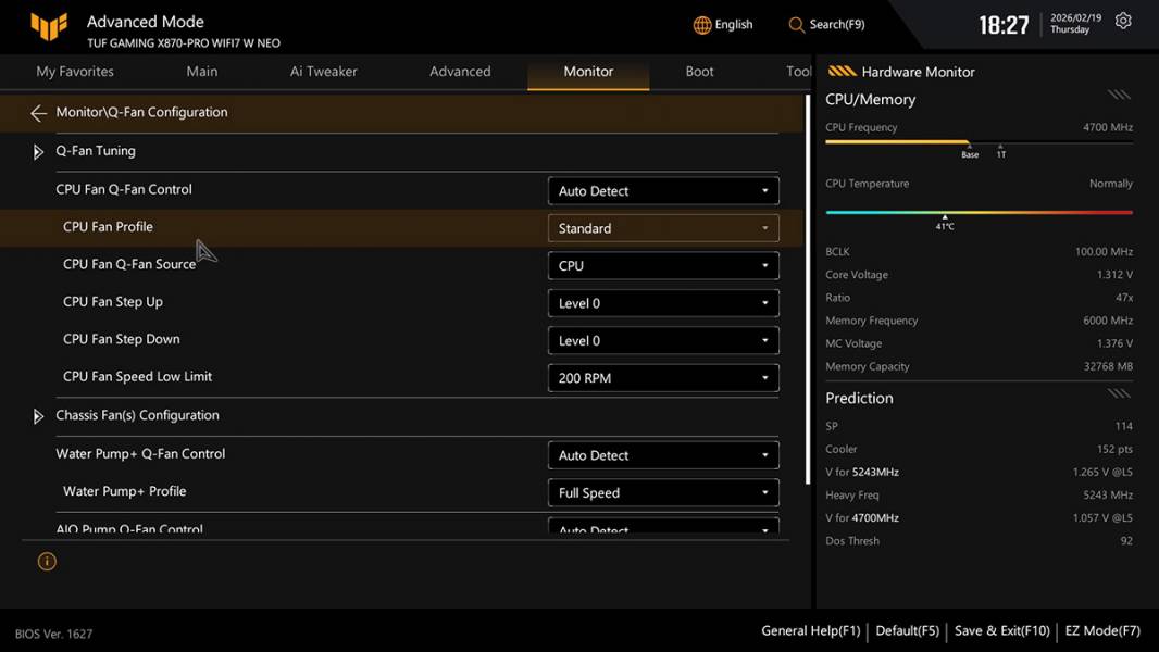 ASUS TUF GAMING X870-PRO WIFI7 W NEO -5