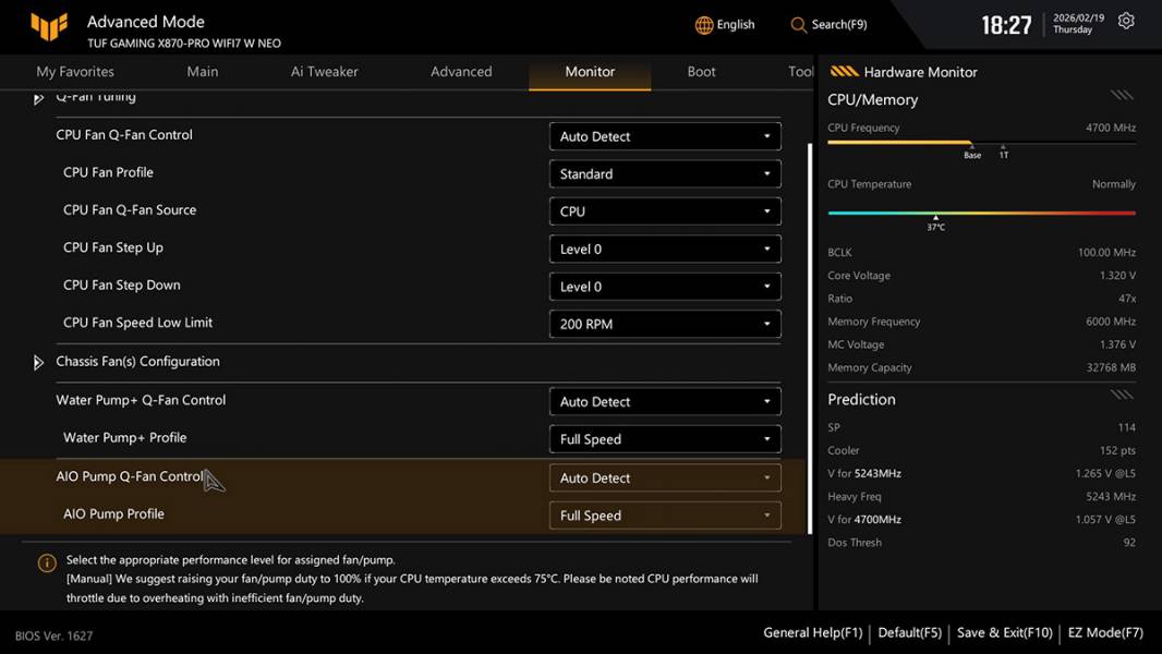 ASUS TUF GAMING X870-PRO WIFI7 W NEO -5
