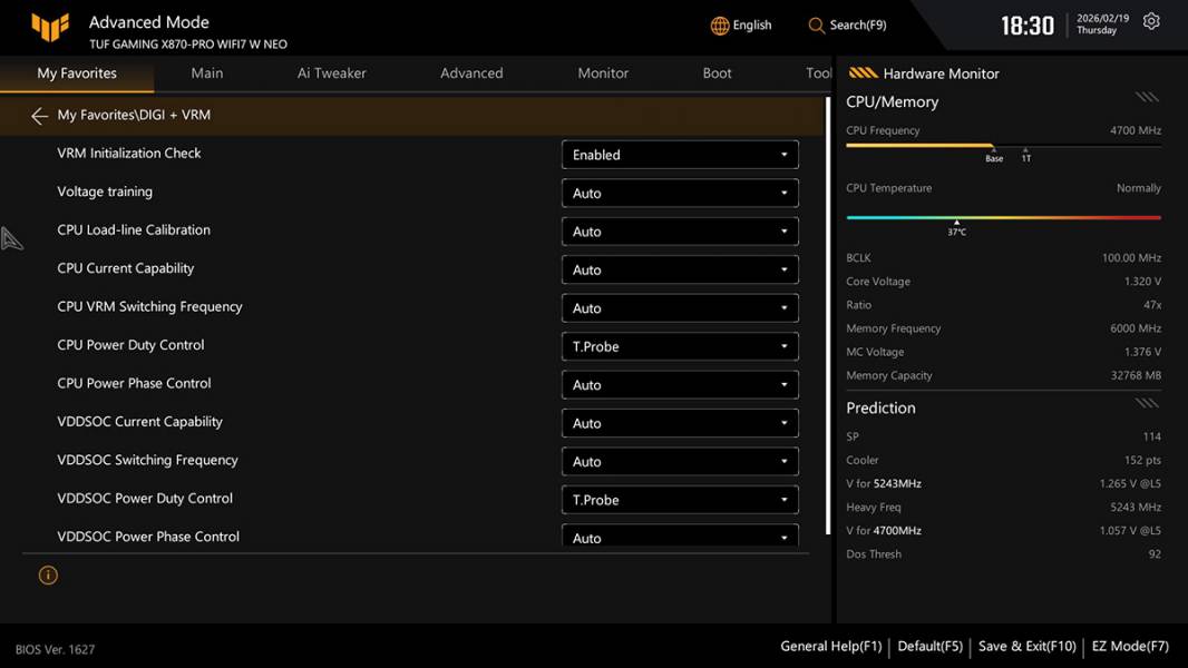 ASUS TUF GAMING X870-PRO WIFI7 W NEO -5