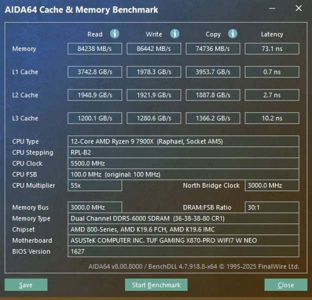 ASUS TUF GAMING X870-PRO WIFI7 W NEO -8