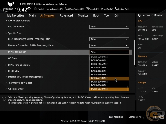 ASUS TUF GAMING Z590-PLUS WIFI