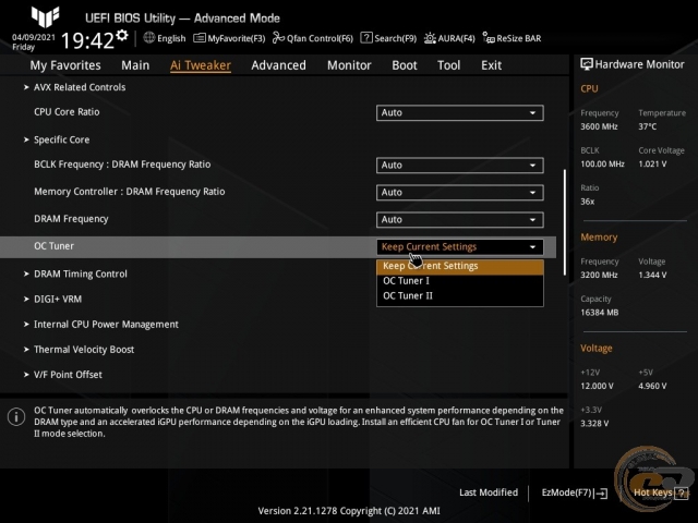 ASUS TUF GAMING Z590-PLUS WIFI