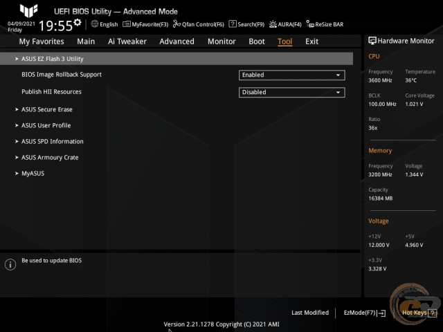 ASUS TUF GAMING Z590-PLUS WIFI