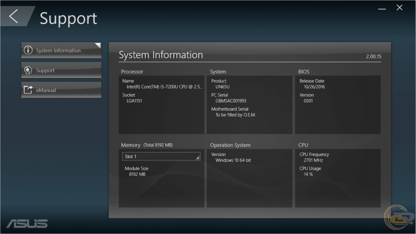 ASUS VivoMini UN65U-2