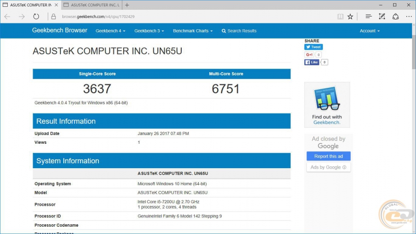 ASUS VivoMini UN65U-3
