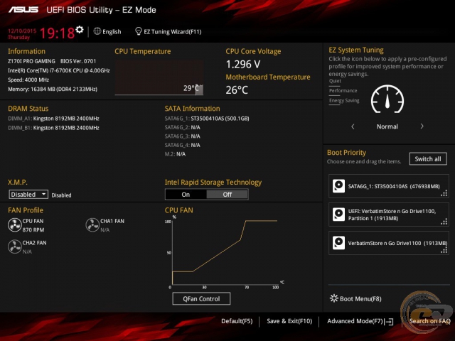 ASUS Z170I PRO GAMING