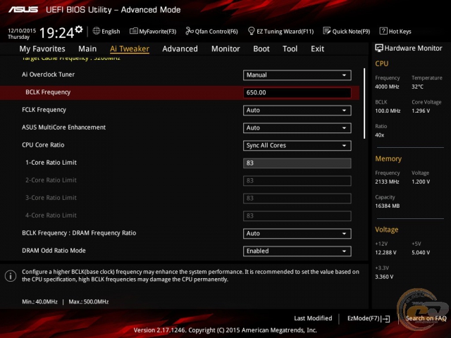 ASUS Z170I PRO GAMING