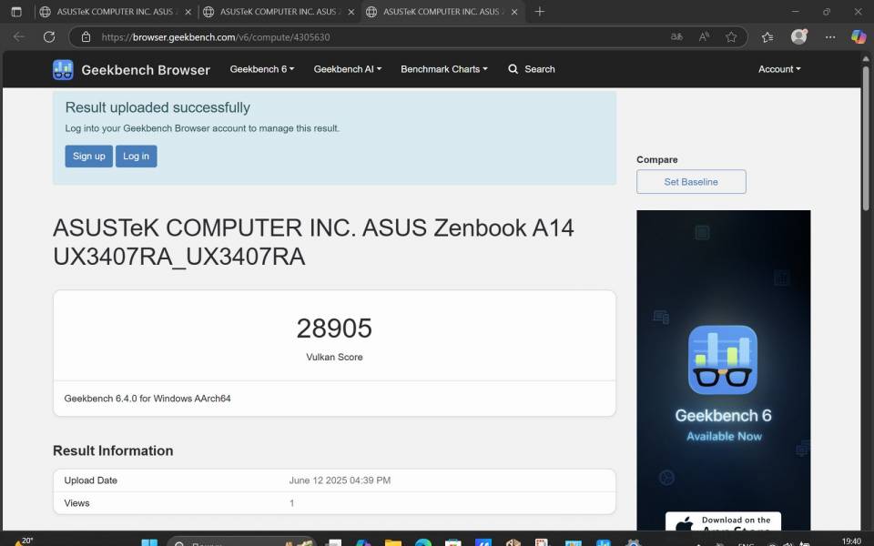 ASUS Zenbook A14 UX3407RA-7