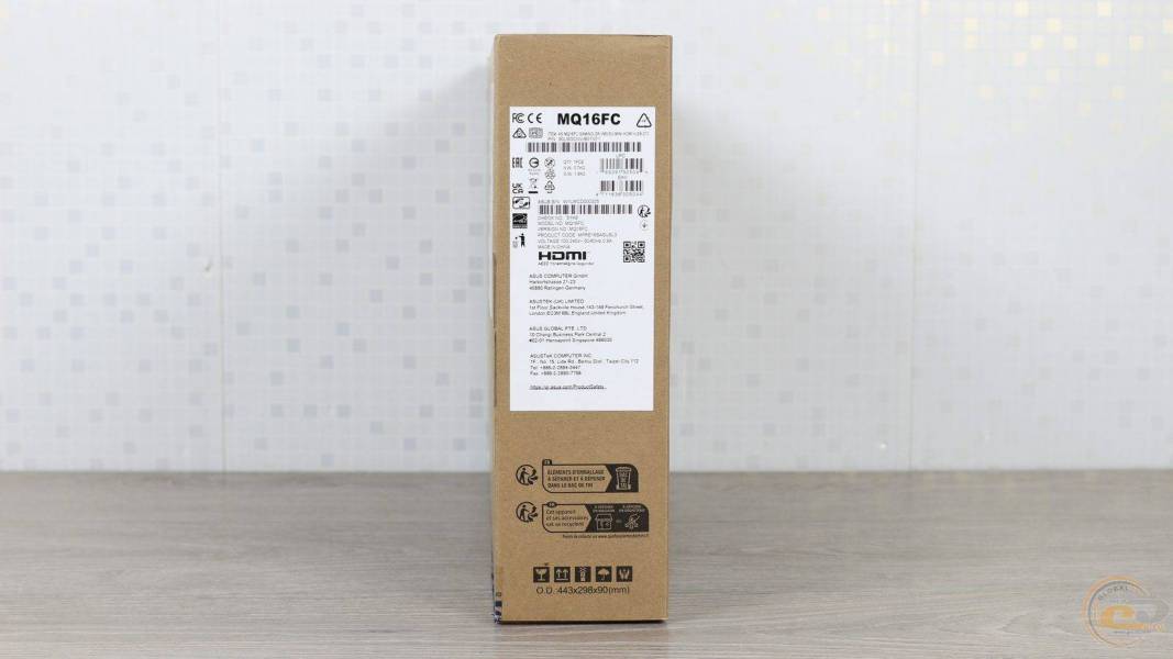 ASUS ZenScreen OLED MQ16FC-1