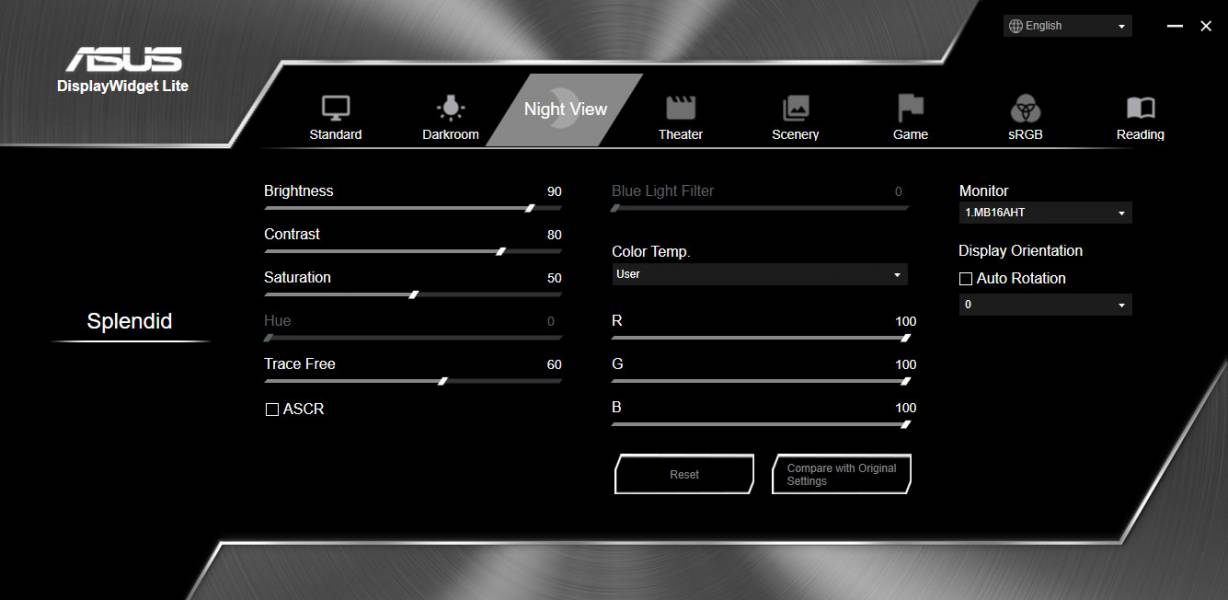 ASUS ZenScreen Touch MB16AHT-8