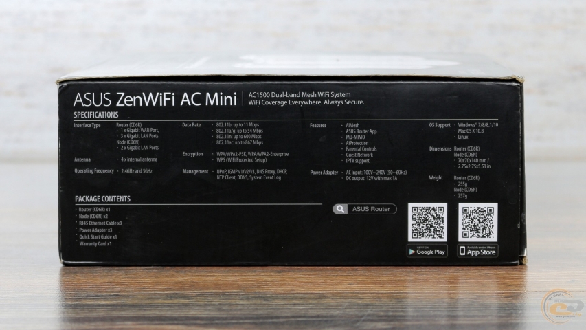 ASUS ZenWiFi AC Mini (CD6)