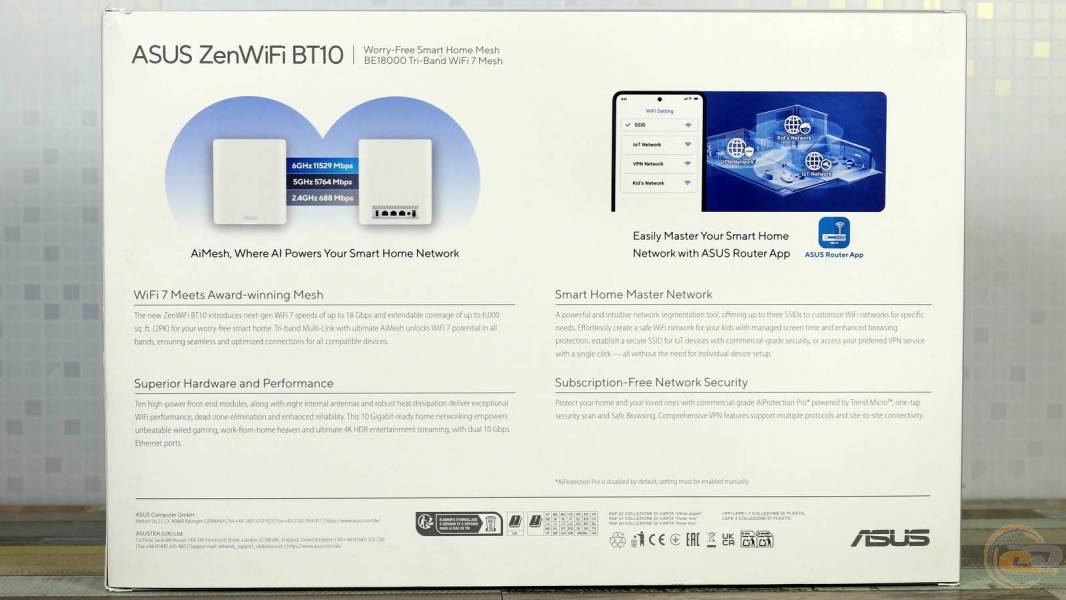 ASUS ZenWiFi BT10-1