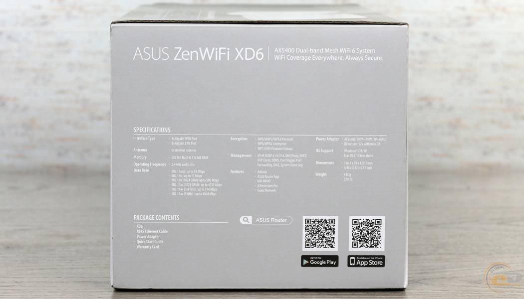 ASUS ZenWiFi XD6
