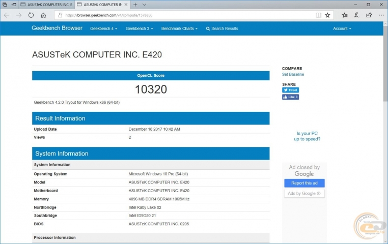 ASUSPRO E420-6