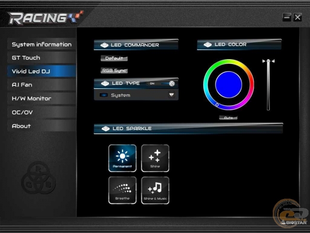 BIOSTAR RACING Z490GTA-1