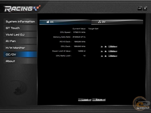 BIOSTAR RACING Z490GTA-1
